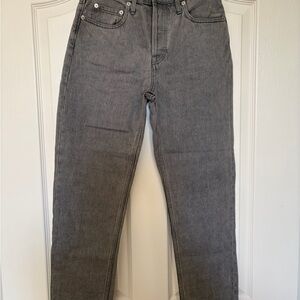 Everlane Women's Classic Gray Straight Jeans